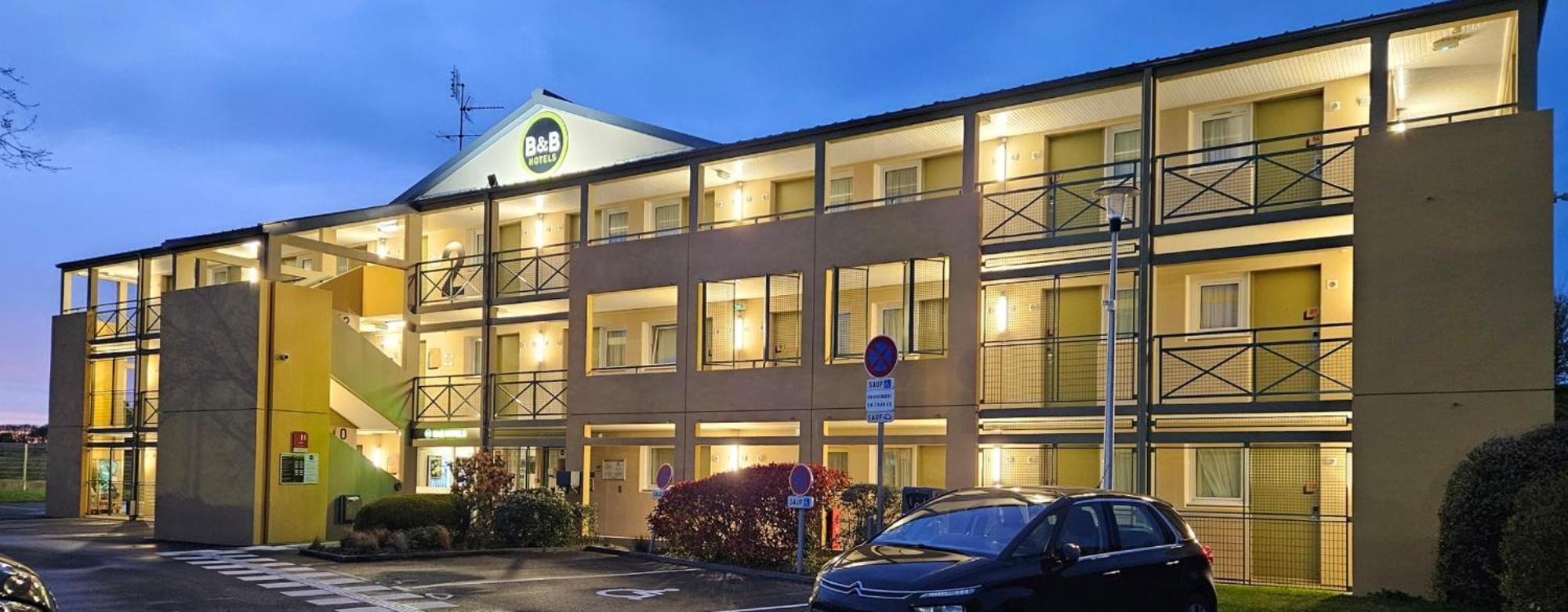 B&B Hotel Cherbourg Esterno foto